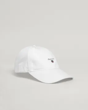 GANT - Cotton Twill Cap, White