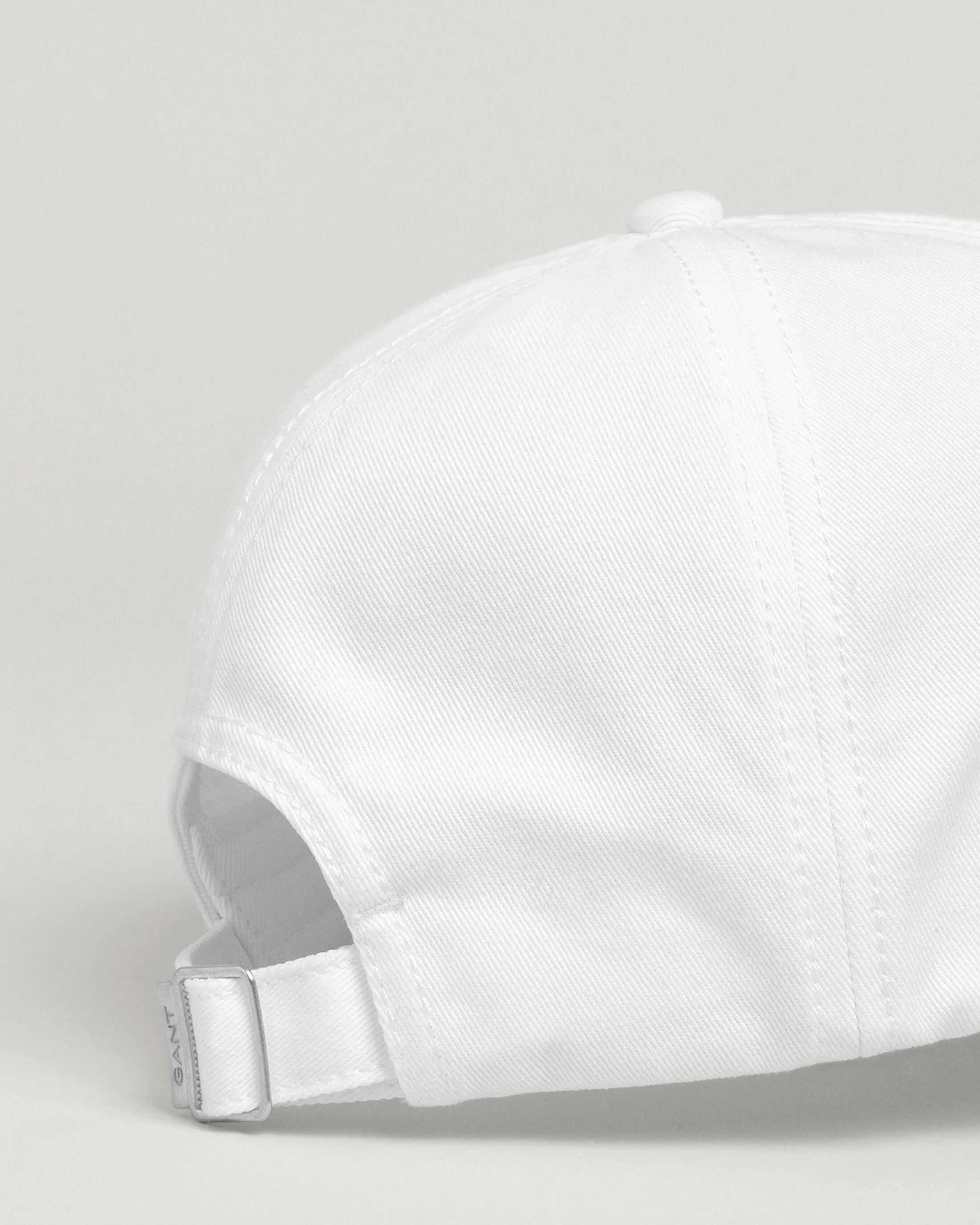 GANT - Cotton Twill Cap, White