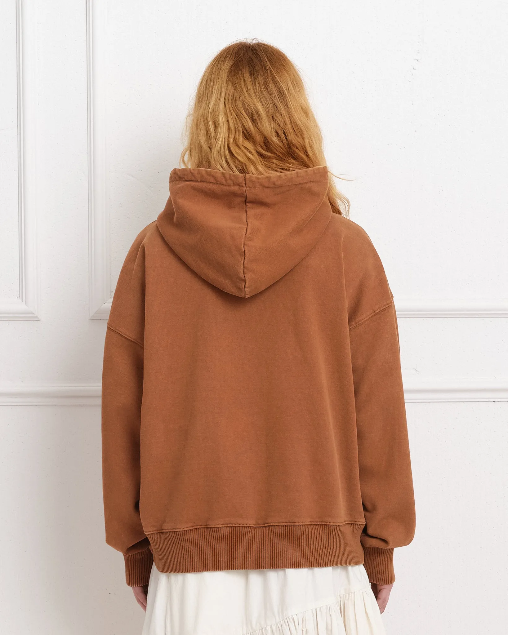 Geo Hoodie - Brown