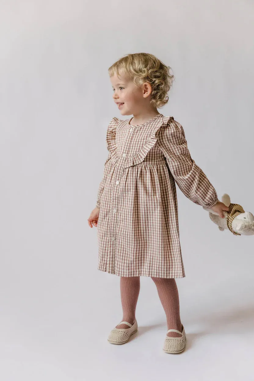 Gingham Dress - Thistle