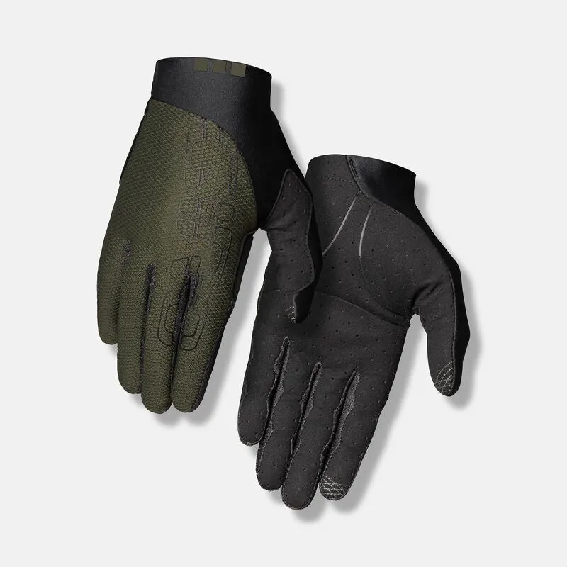 Giro Trixter Bicycle Gloves Olive X-Small