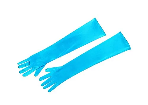 Gorgeously Colored Women’s Premium Long Satin Gloves