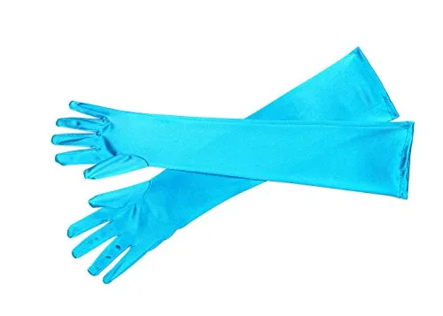 Gorgeously Colored Women’s Premium Long Satin Gloves