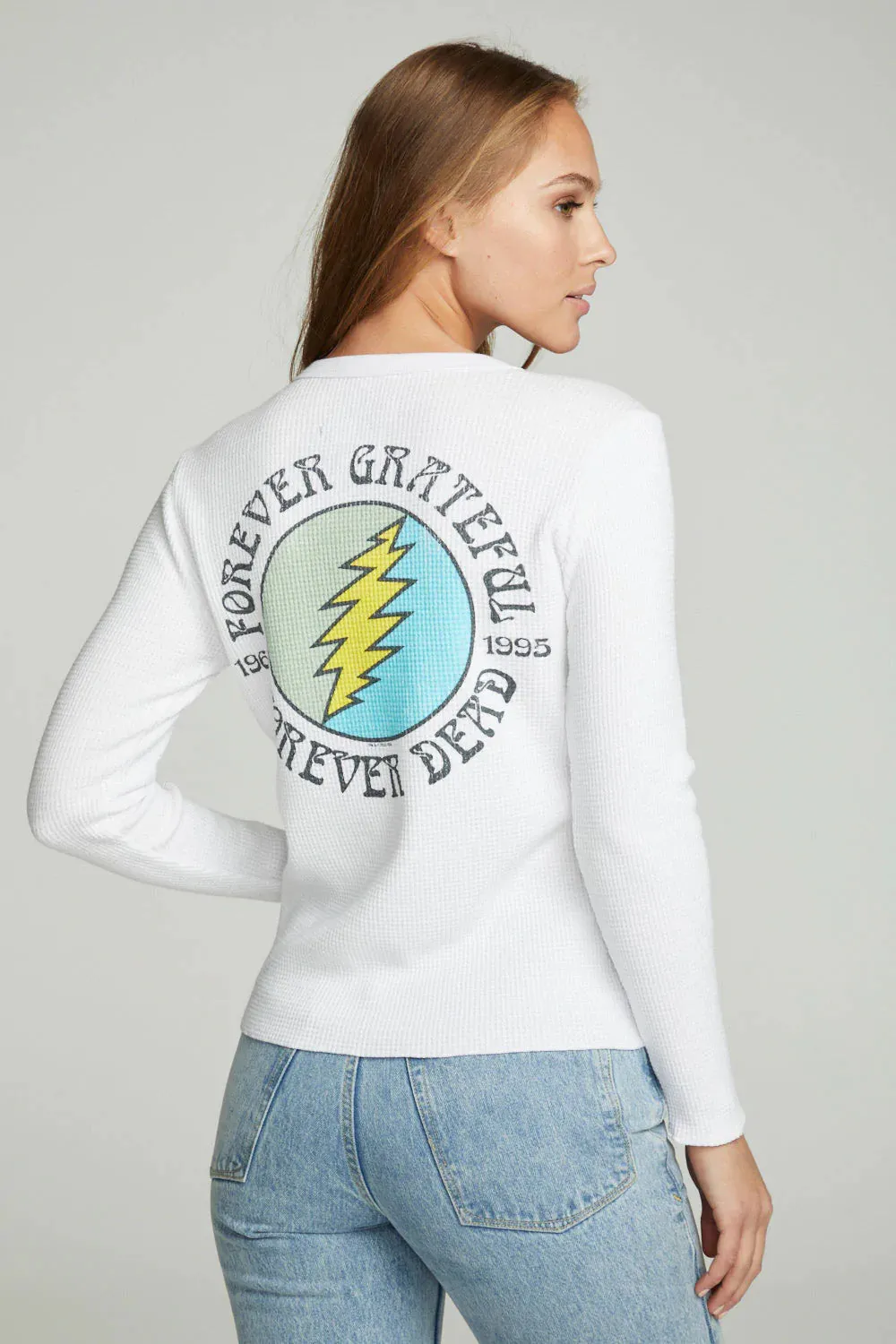 Grateful Dead Forever L/S Shirt - White