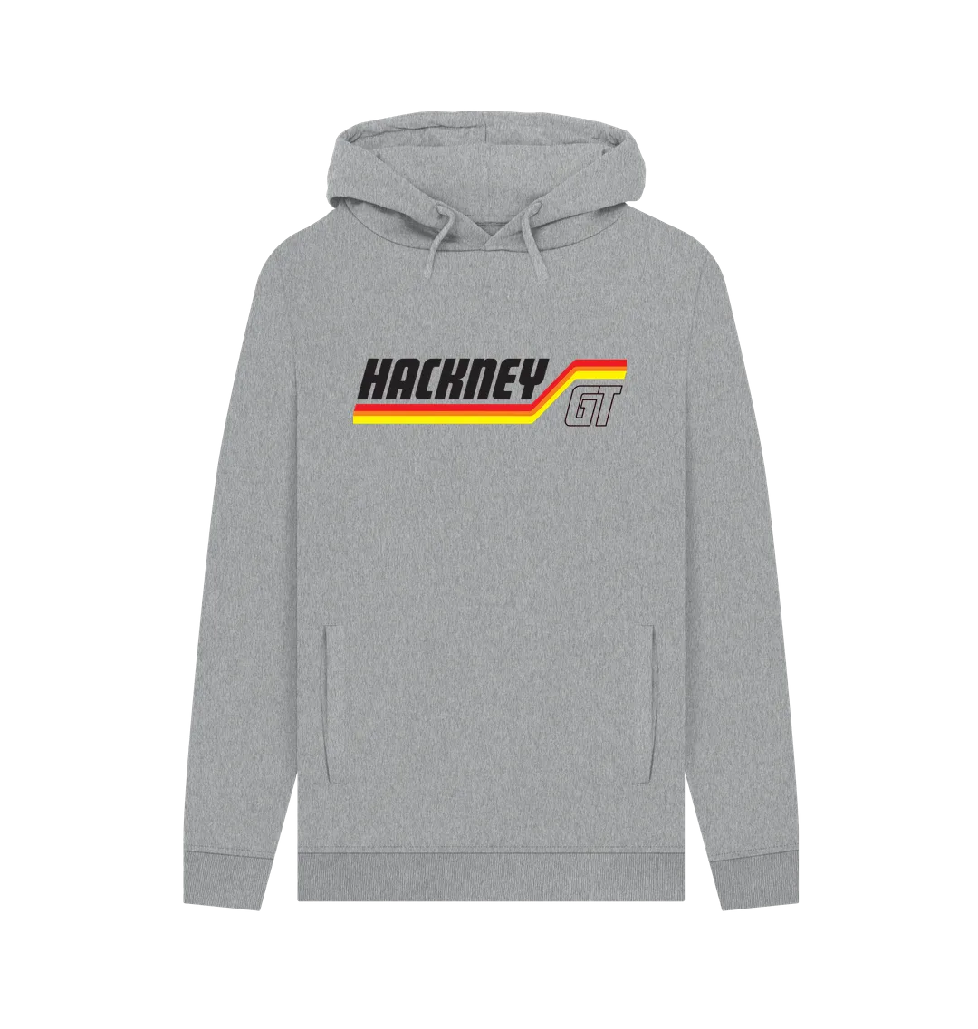 Hackney GT Roadrat hoodie . Grey, teal. 100% organic cotton.  Free UK post