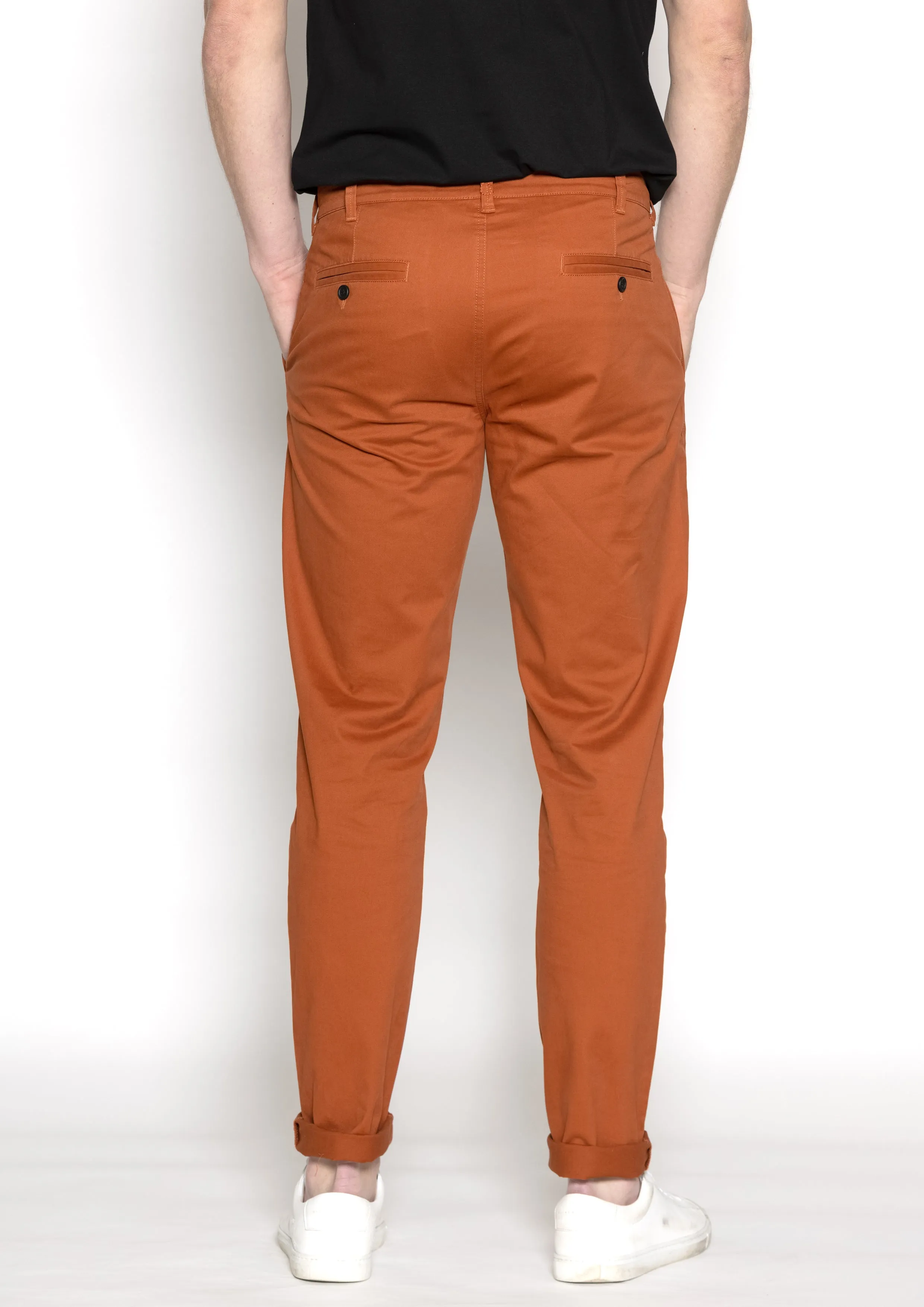 Hastin Brushed Cotton Chino: Embers