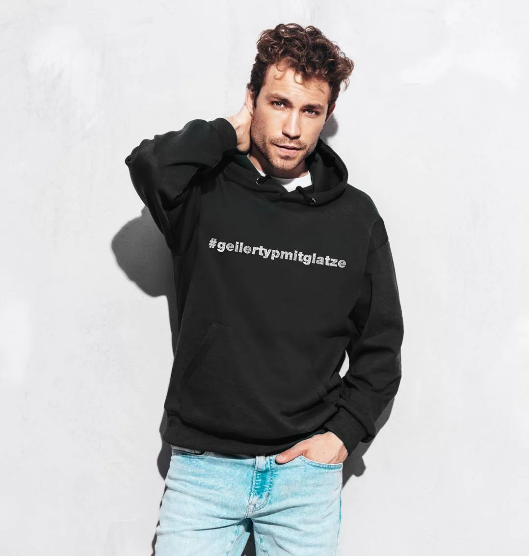 Hoodie - #geilertypmitglatze