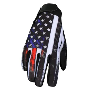 Hot Leathers GVM3002 Vintage American Flag Mechanics Glove