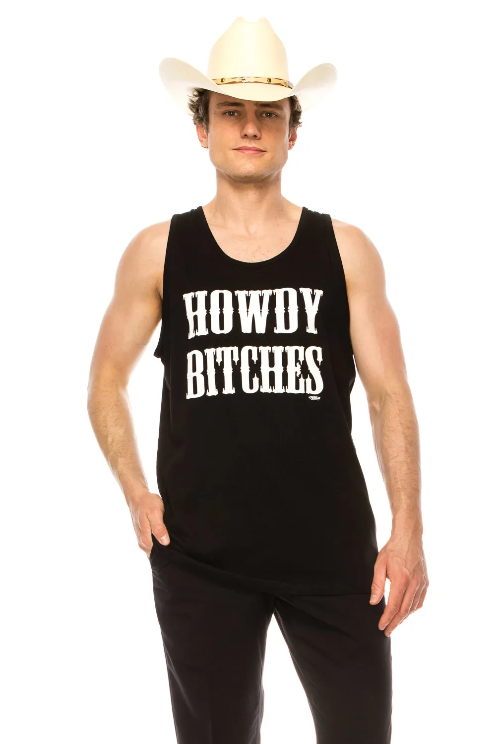 HOWDY BITCHES MEN'S TANK TOP