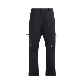 Irregular Dye Trousers in Mid Grey