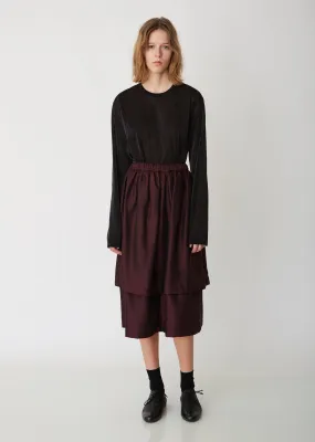 Jacquard Dobby Skirt