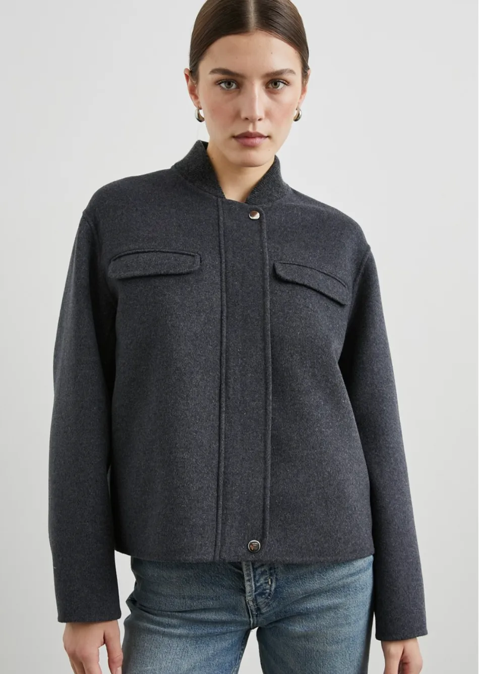 Kinsley Jacket Charcoal