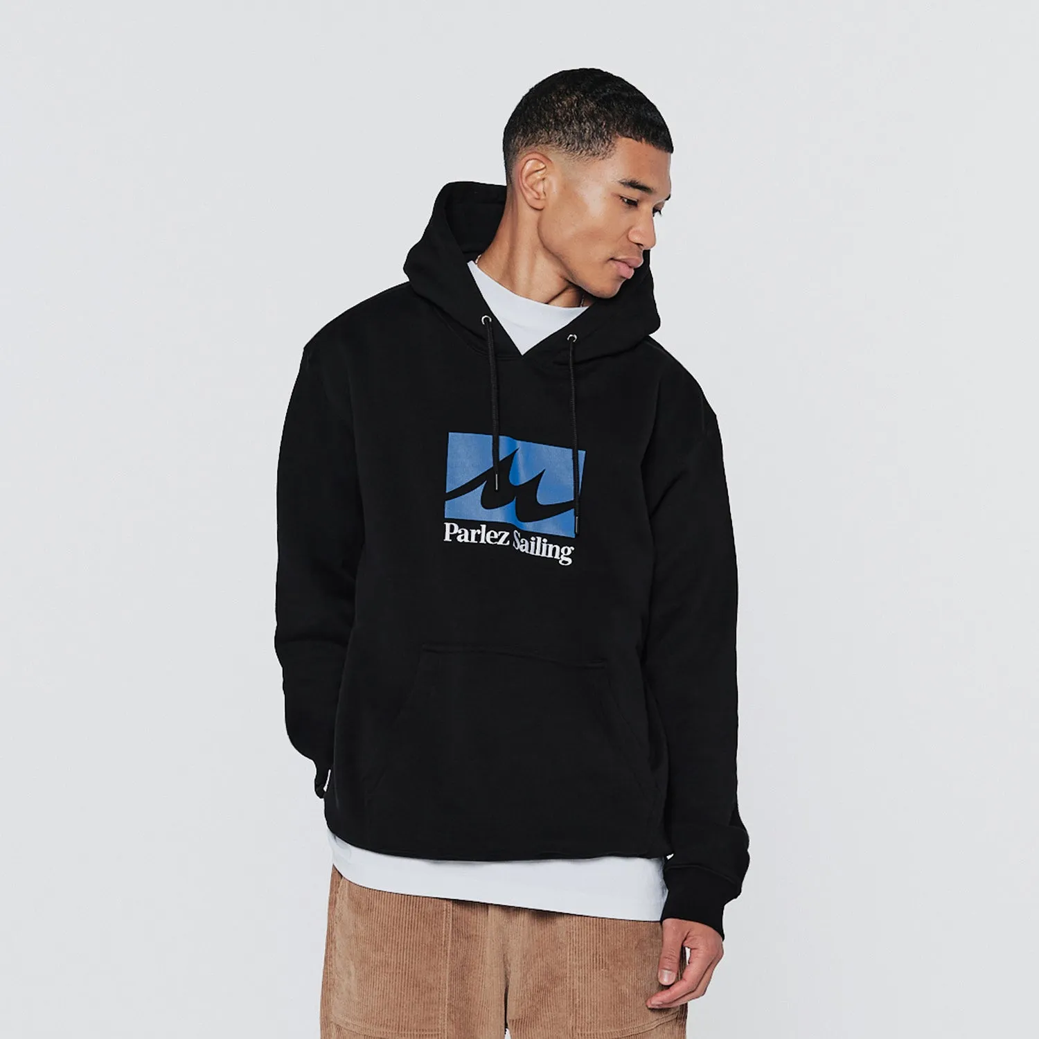 Lapstrake Hoodie Black