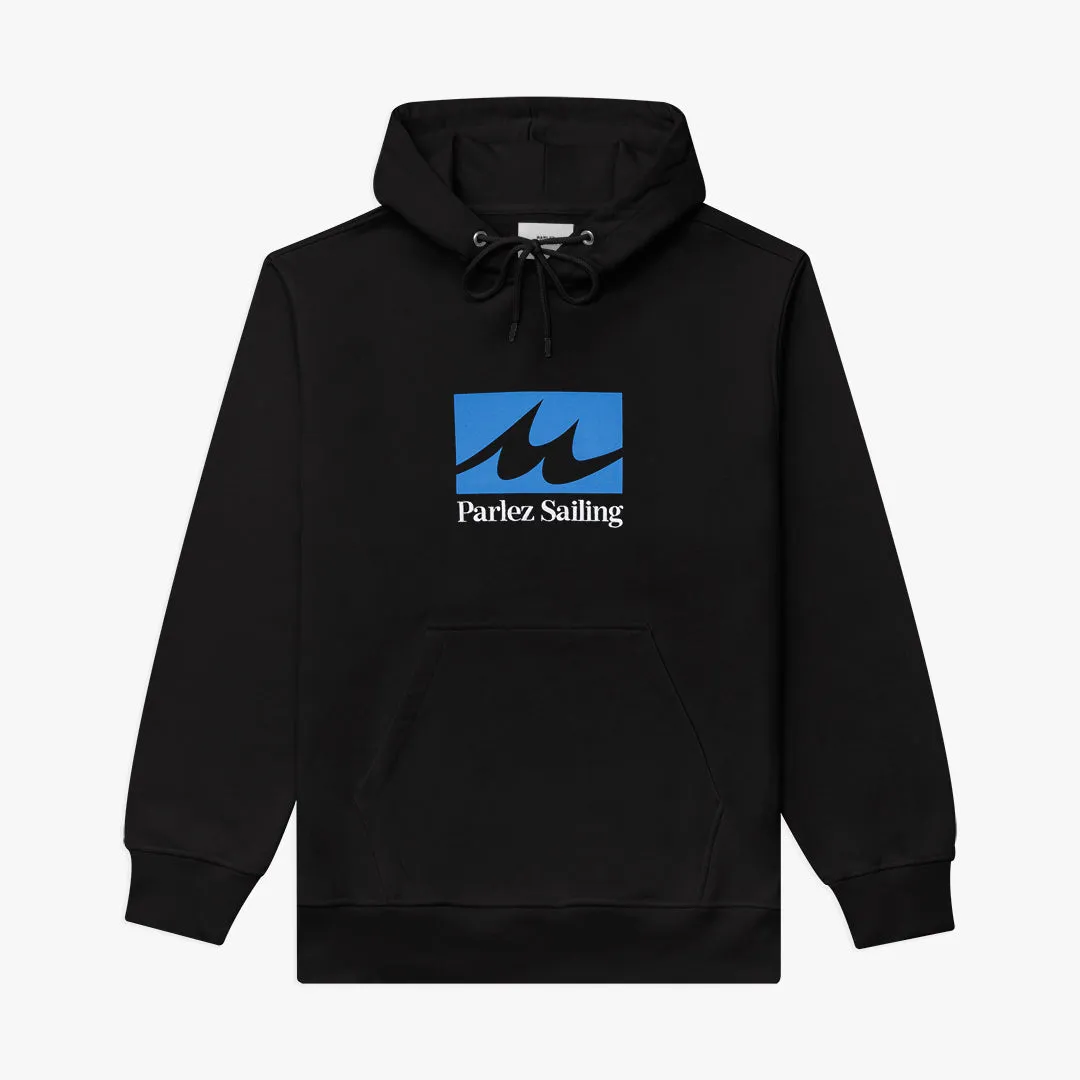 Lapstrake Hoodie Black