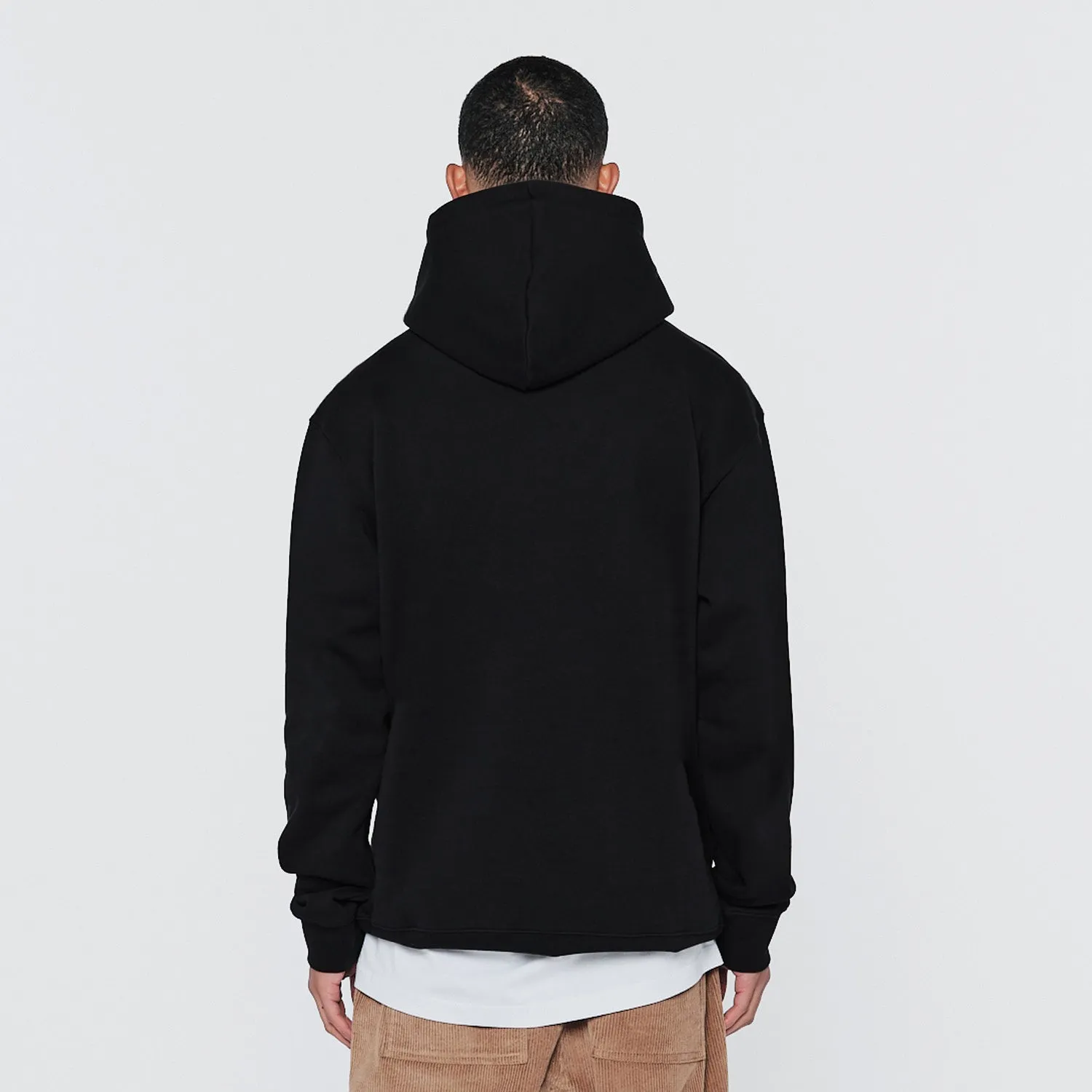 Lapstrake Hoodie Black