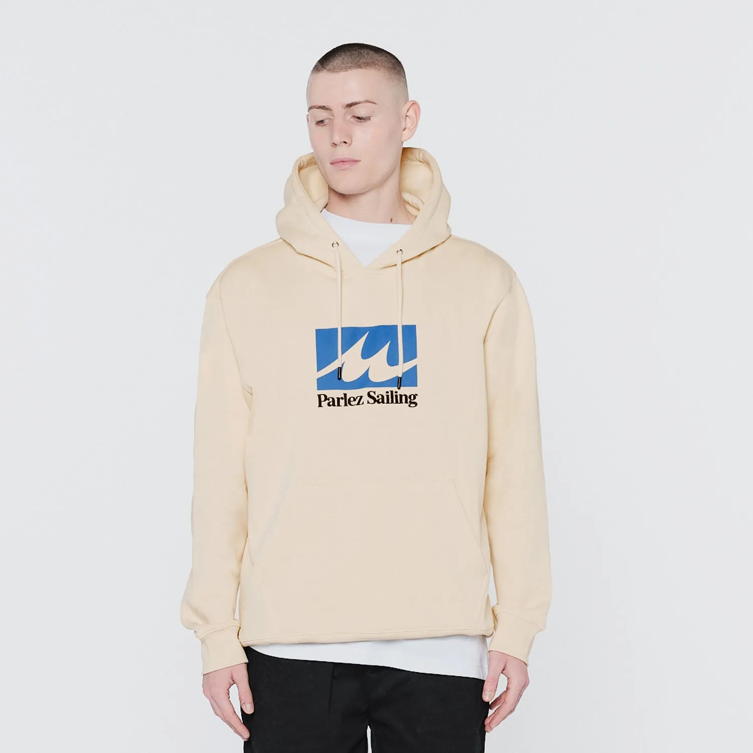 Lapstrake Hoodie Ecru