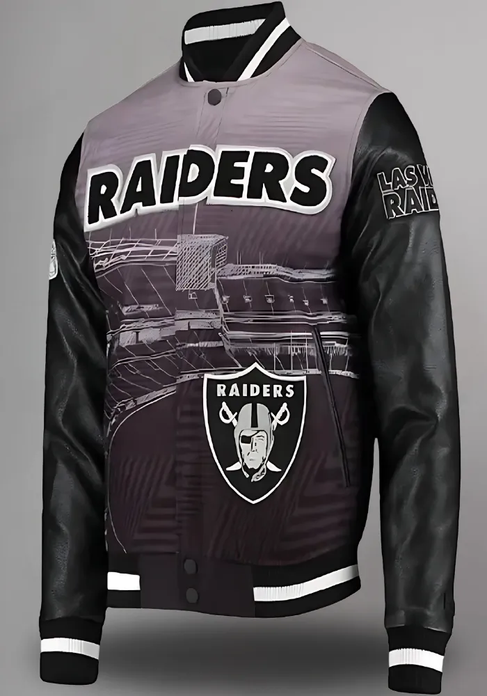 Las Vegas Raiders Bomber Jacket