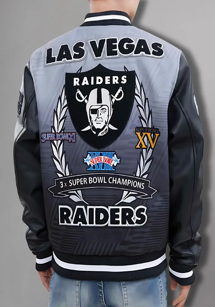 Las Vegas Raiders Bomber Jacket