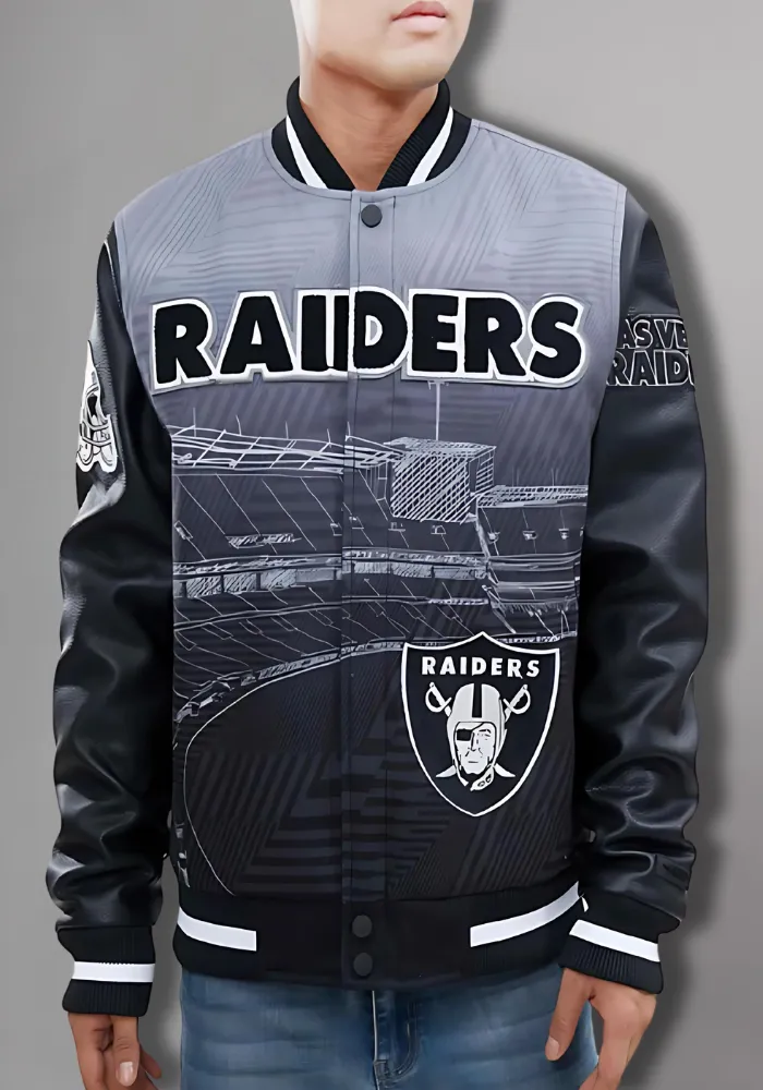 Las Vegas Raiders Bomber Jacket