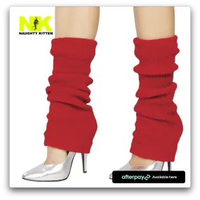 Leg Warmers - Red/Pink/Yellow