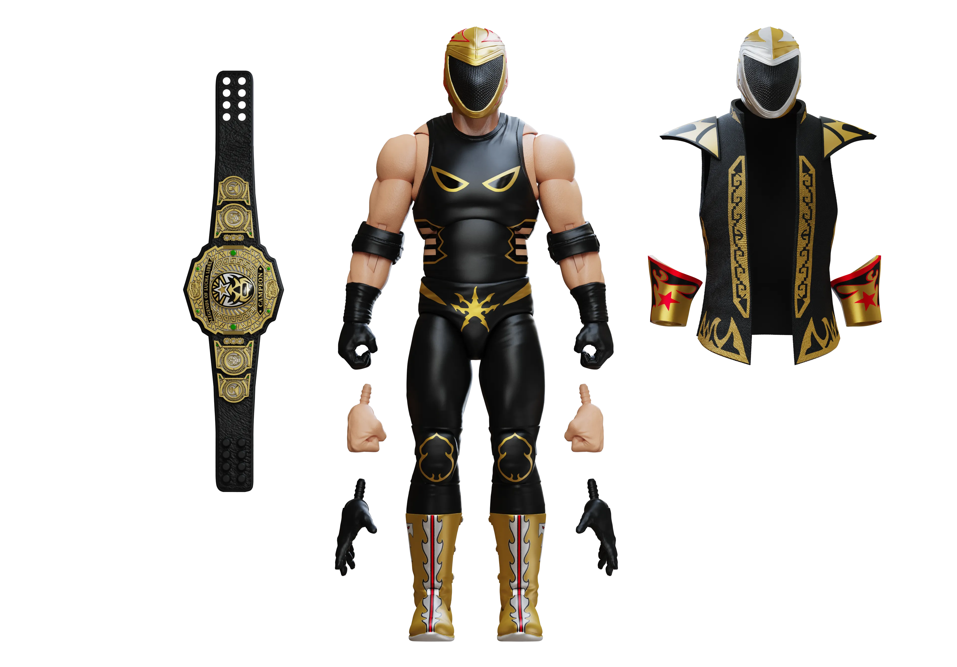 Legends of Lucha Libre Premium Action Figure: Tinieblas Jr.