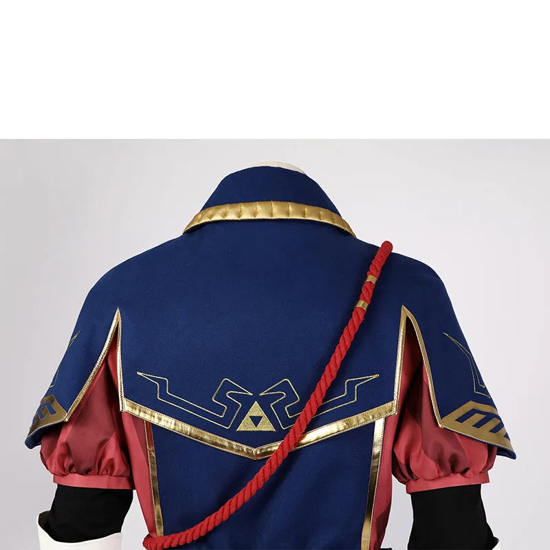 Link Royal Guard Uniform Game Zelda Link Cosplay Costume Halloween Battle Suit