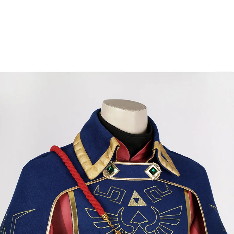 Link Royal Guard Uniform Game Zelda Link Cosplay Costume Halloween Battle Suit