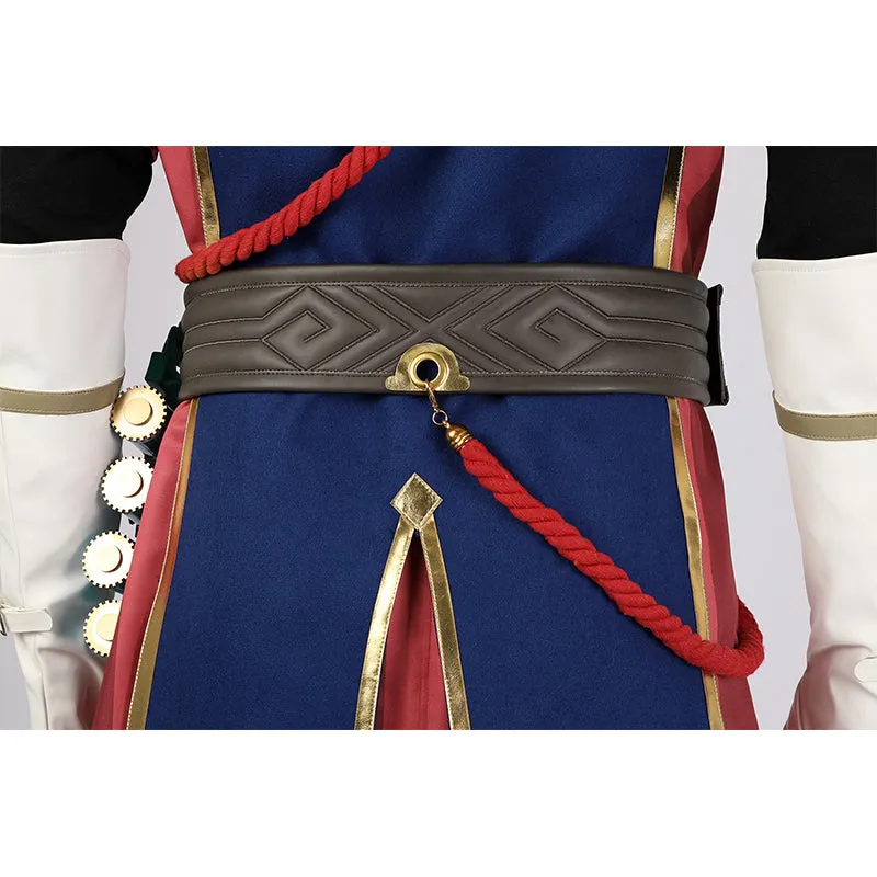 Link Royal Guard Uniform Game Zelda Link Cosplay Costume Halloween Battle Suit