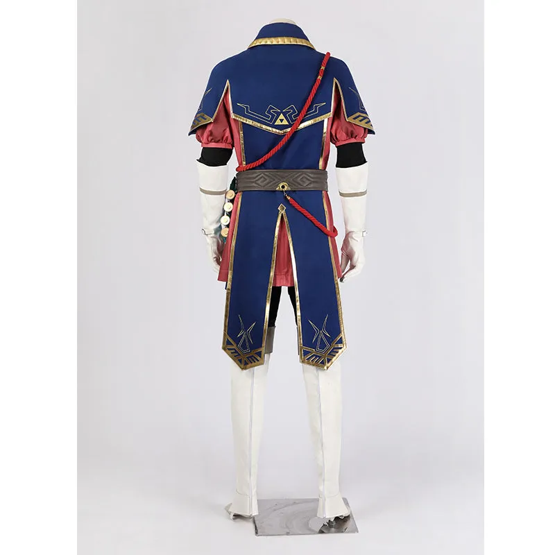 Link Royal Guard Uniform Game Zelda Link Cosplay Costume Halloween Battle Suit