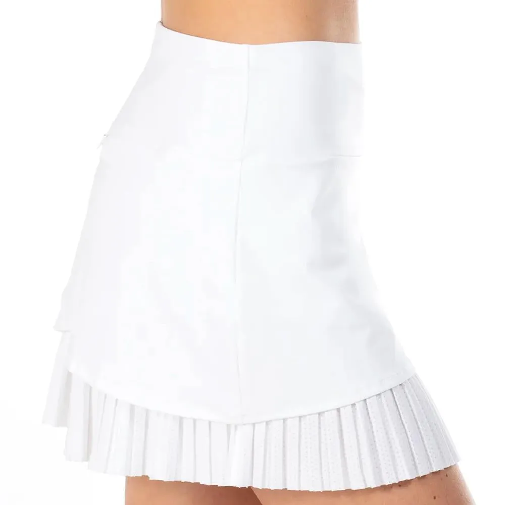 Lucky in Love Women's Essentials All Ball Skort - White