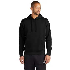 Nike Club Fleece Sleeve Swoosh Pullover Hoodie - Black