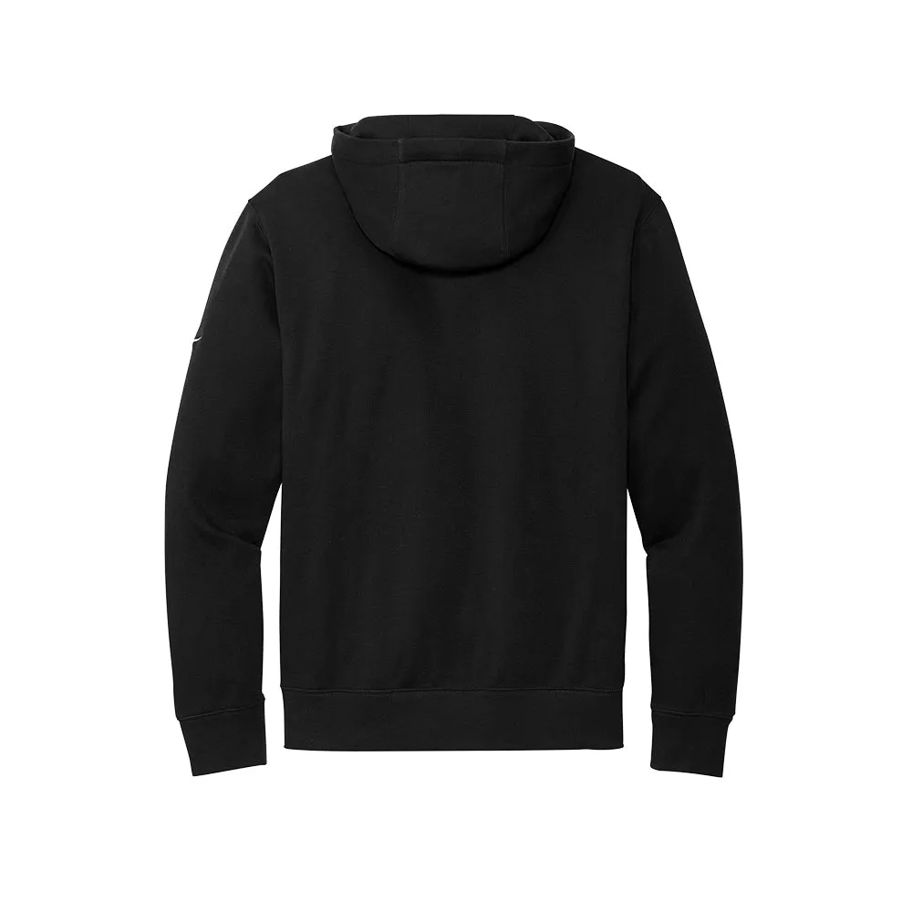 Nike Club Fleece Sleeve Swoosh Pullover Hoodie - Black