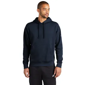 Nike Club Fleece Sleeve Swoosh Pullover Hoodie - Midnight Navy