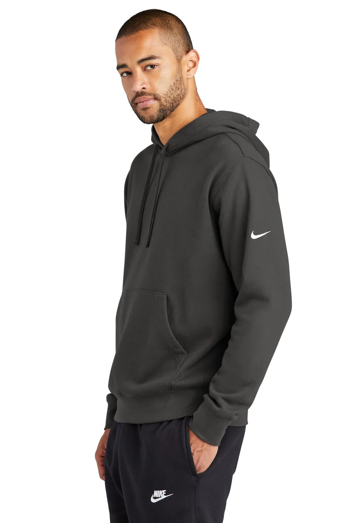 Nike Club Fleece Sleeve Swoosh Pullover Hoodie NKDR1499