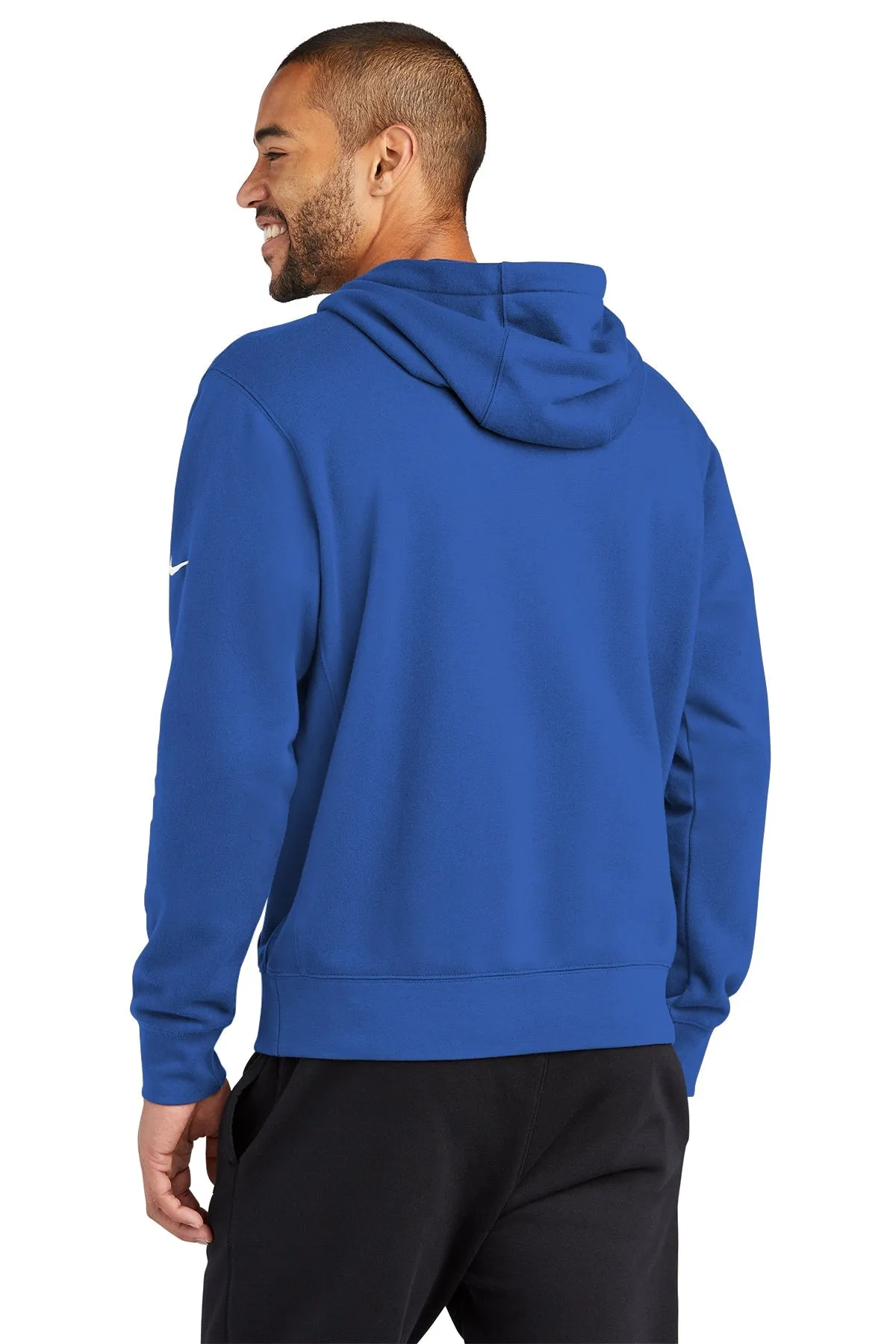 Nike Club Swoosh Customized Hoodies, Game Royal