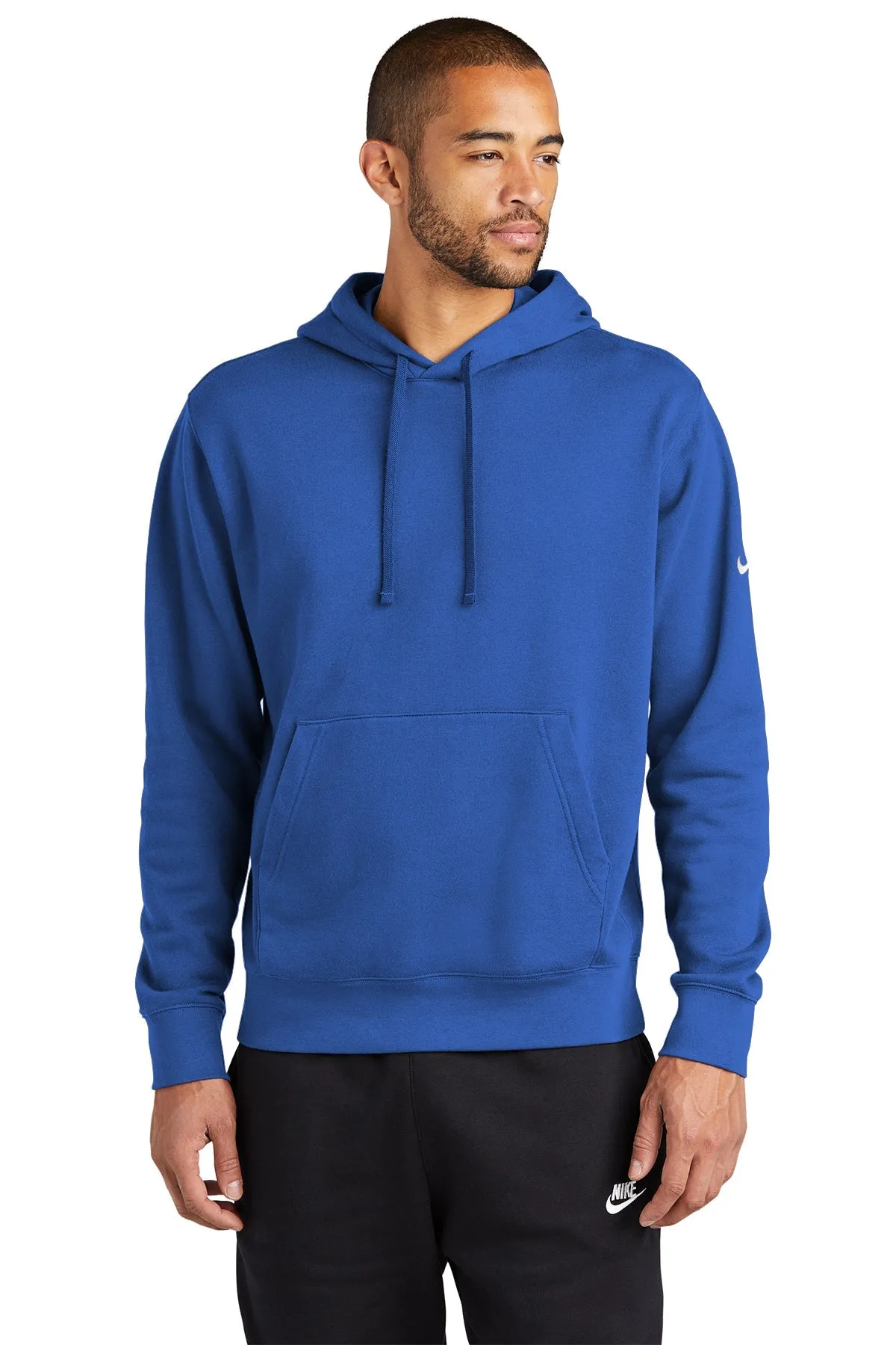 Nike Club Swoosh Customized Hoodies, Game Royal