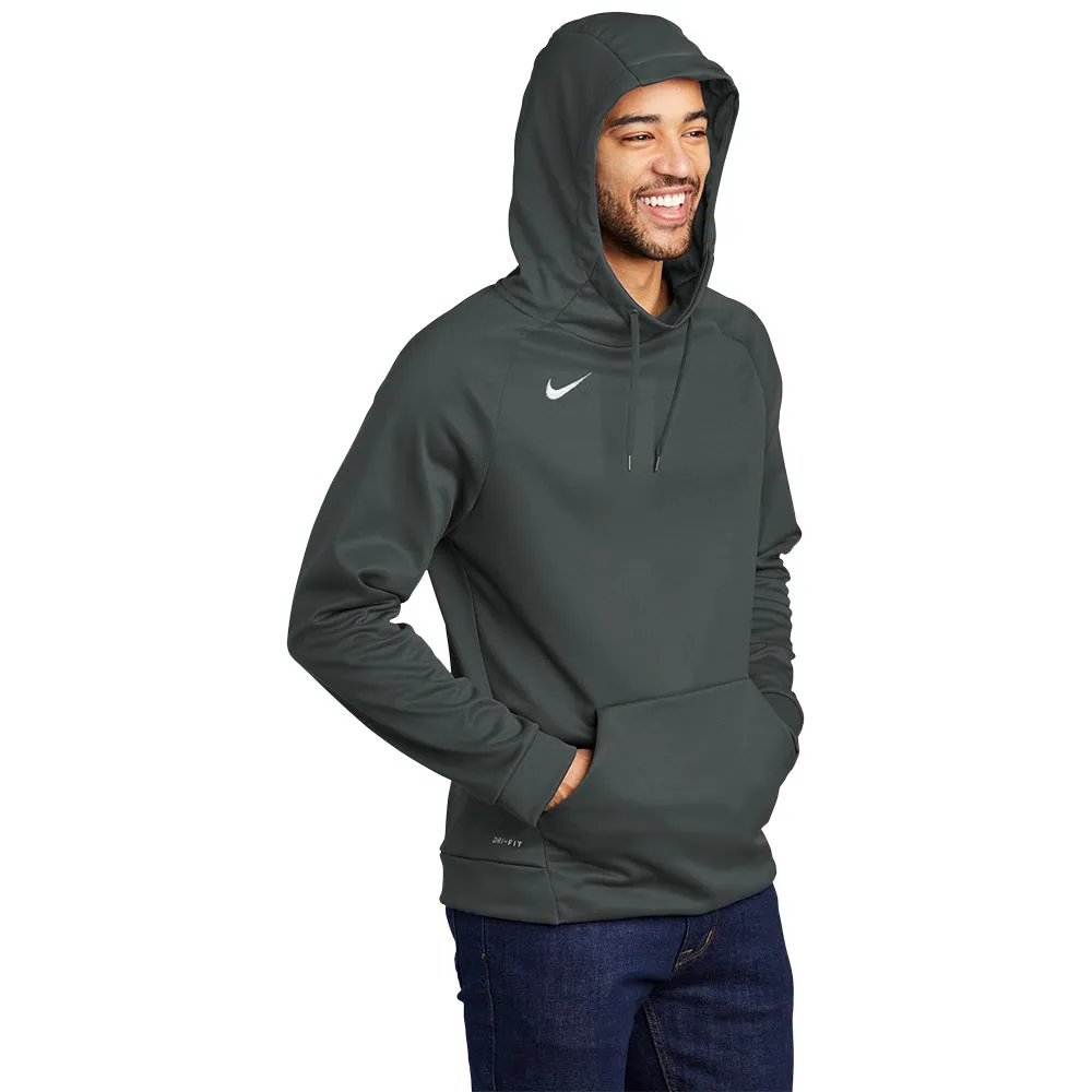 Nike Therma-FIT Pullover Fleece Hoodie - Team Anthracite