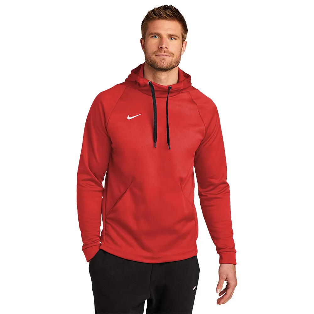 Nike Therma-FIT Pullover Fleece Hoodie - Team Scarlet