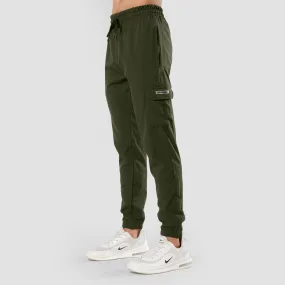 OLIVE CARGO FLEX PANTS