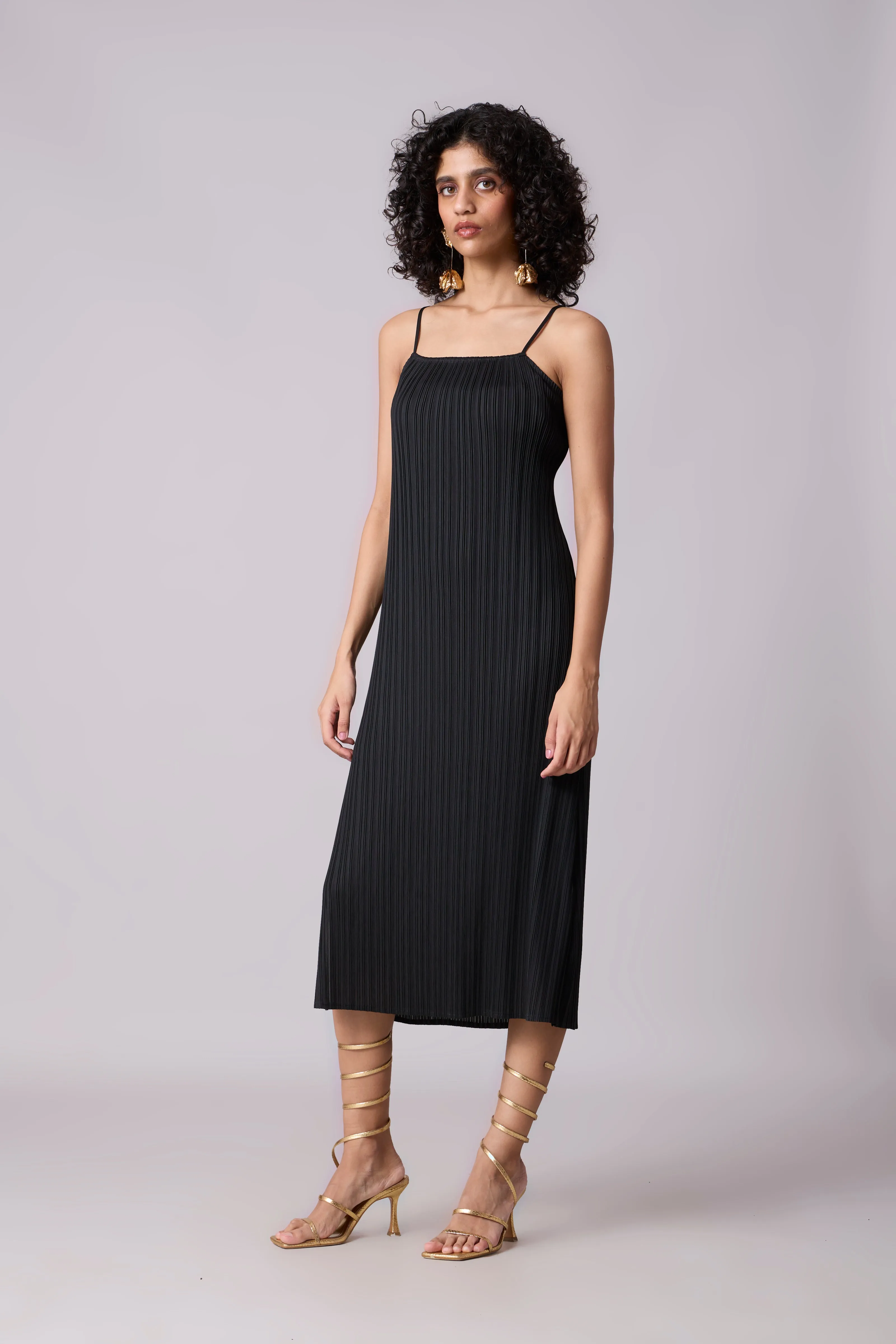 Olivia Slip Dress - Black