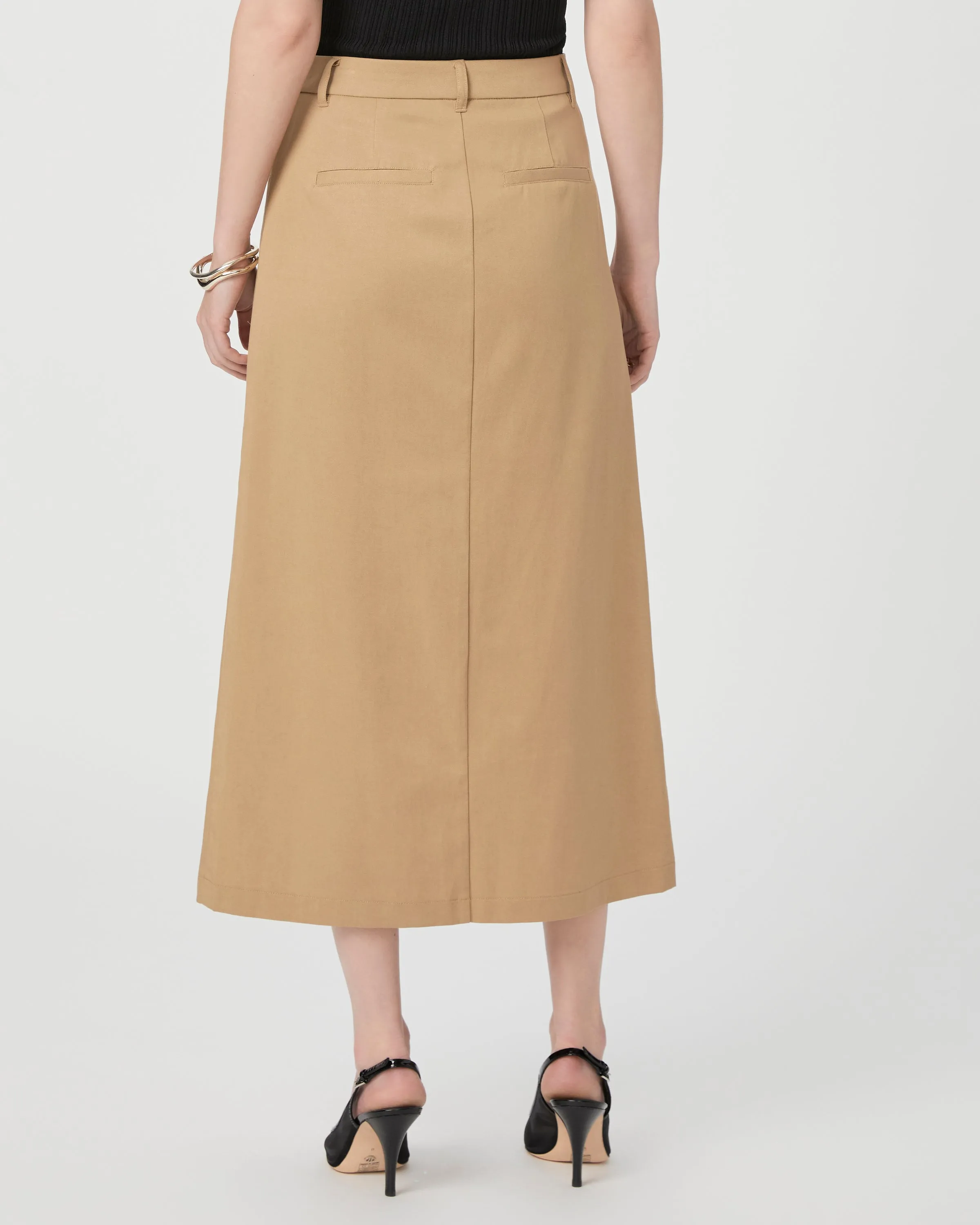 Paige Maureen Skirt in Sandstone