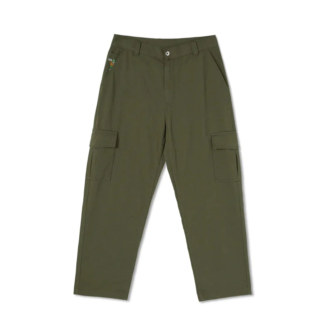 POLAR '93! CARGO PANTS - KHAKI GREEN