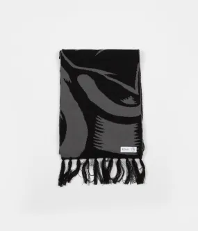 Polar Cowboy Scarf - Grey / Black