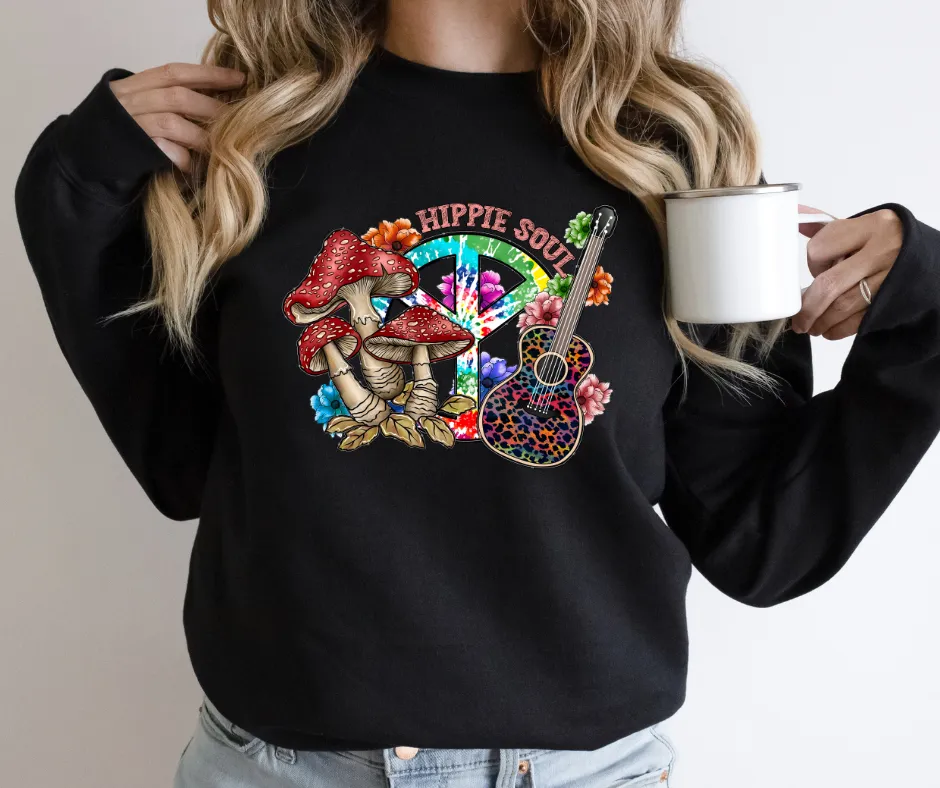 Premium Organic Sweatshirt - Hippie -