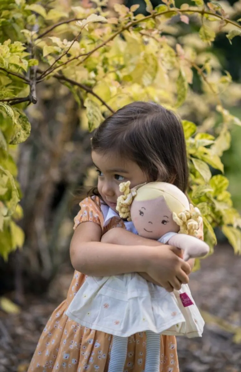 Priscy Linen Doll with Blonde Hair - Bonikka Dolls