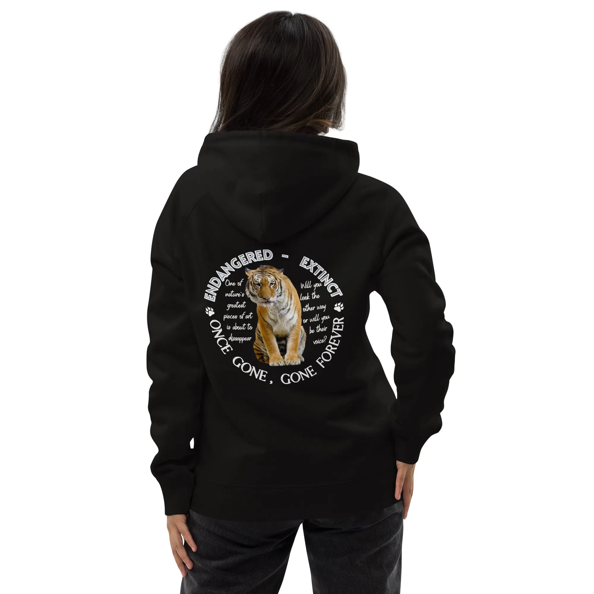 Protect Tigers, Unisex pullover hoodie