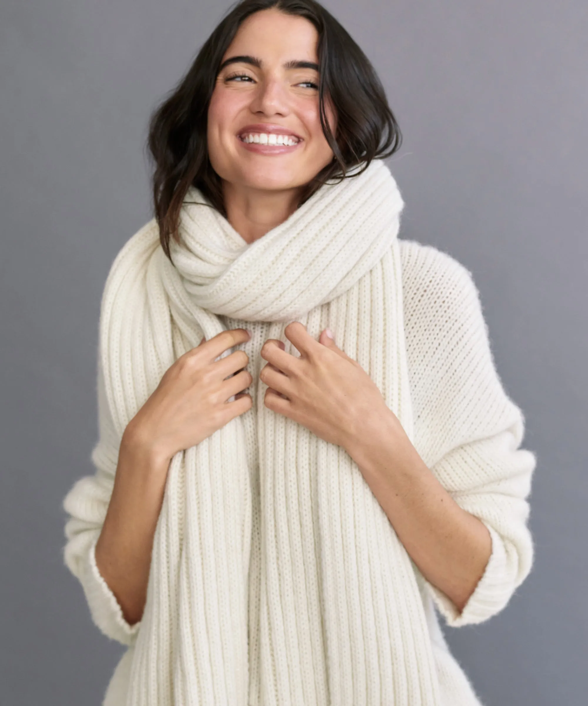 Ribbed Scarf