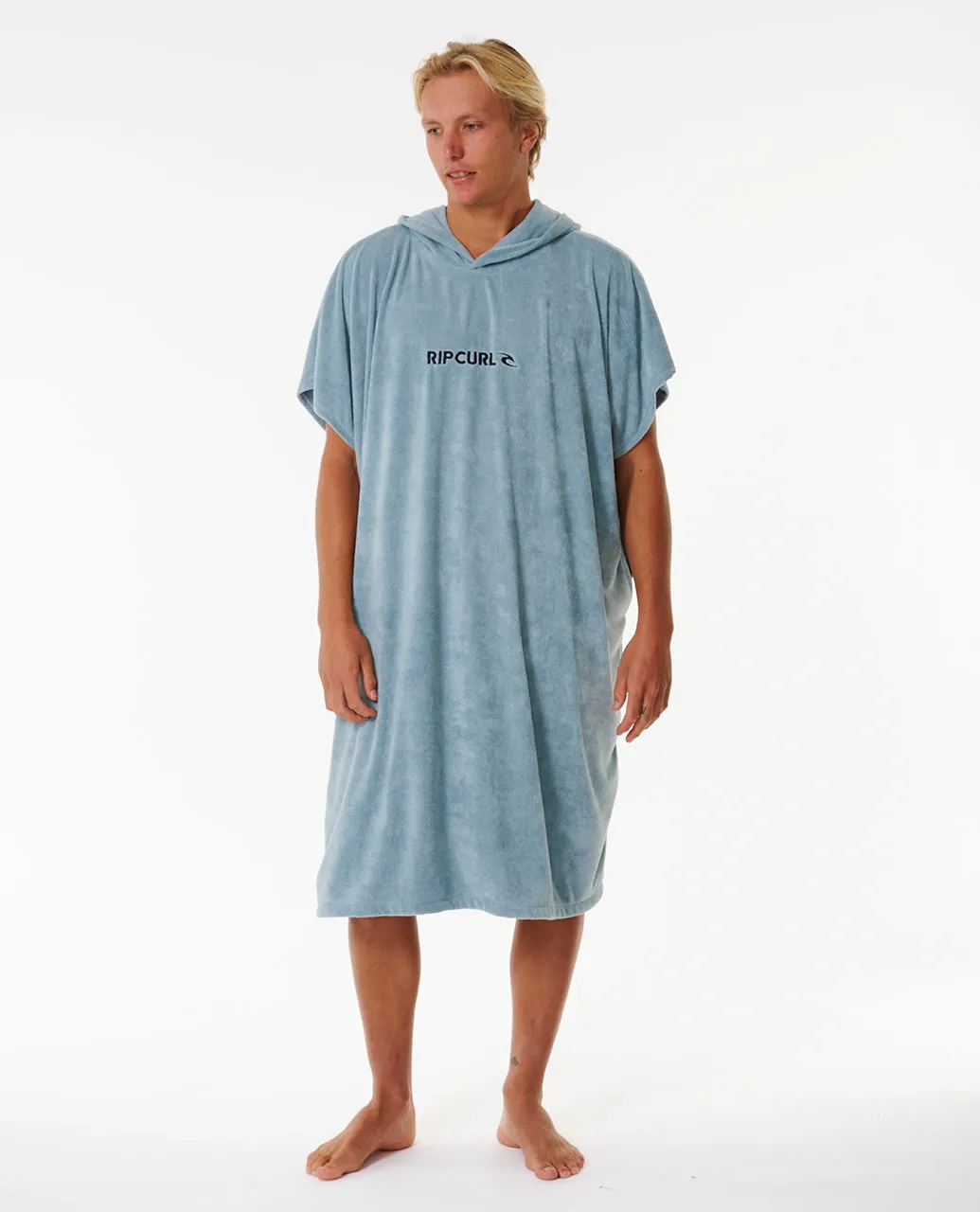 Rip Curl Mens Brand Hooded Towel Poncho