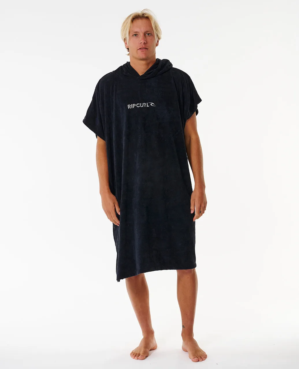 Rip Curl Mens Brand Hooded Towel Poncho