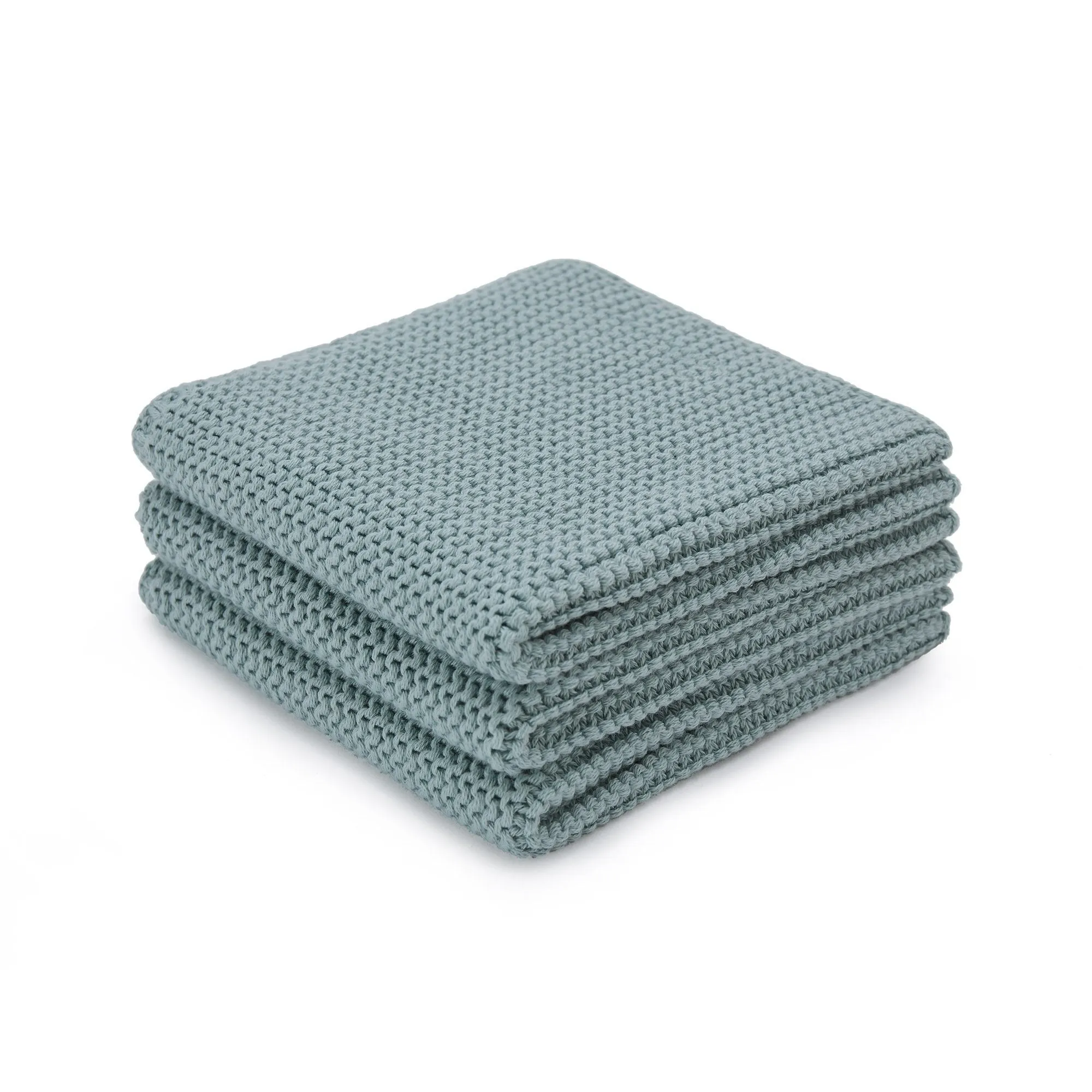 Safara Dishcloth Set [Green grey]